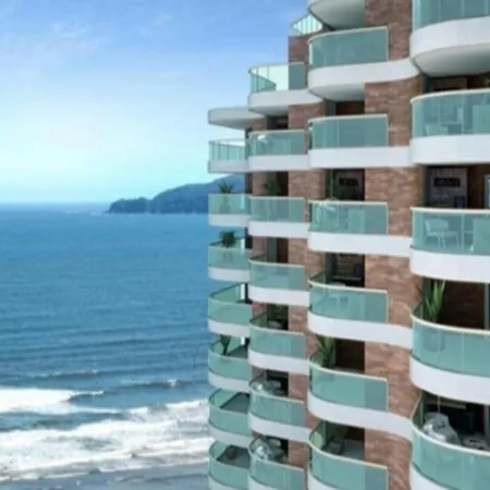 APTO Top com Vista pro Mar em Condomínio Completo em Frente à Praia!  Santos  Exterior foto
