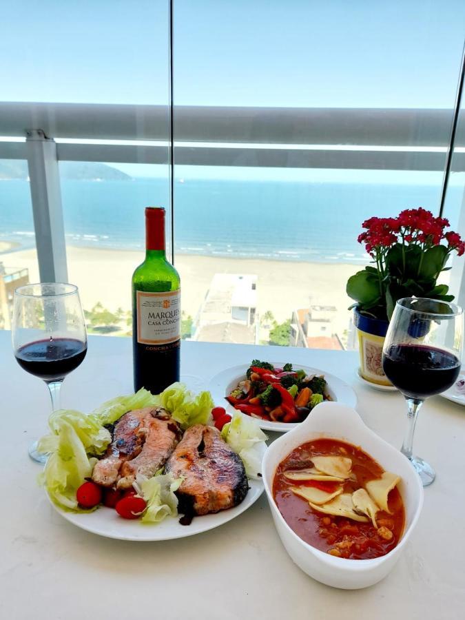 Apartamento Apto Top Com Vista Pro Mar Em Condomínio Completo Em Frente à Praia! Santos (Sao Paulo)