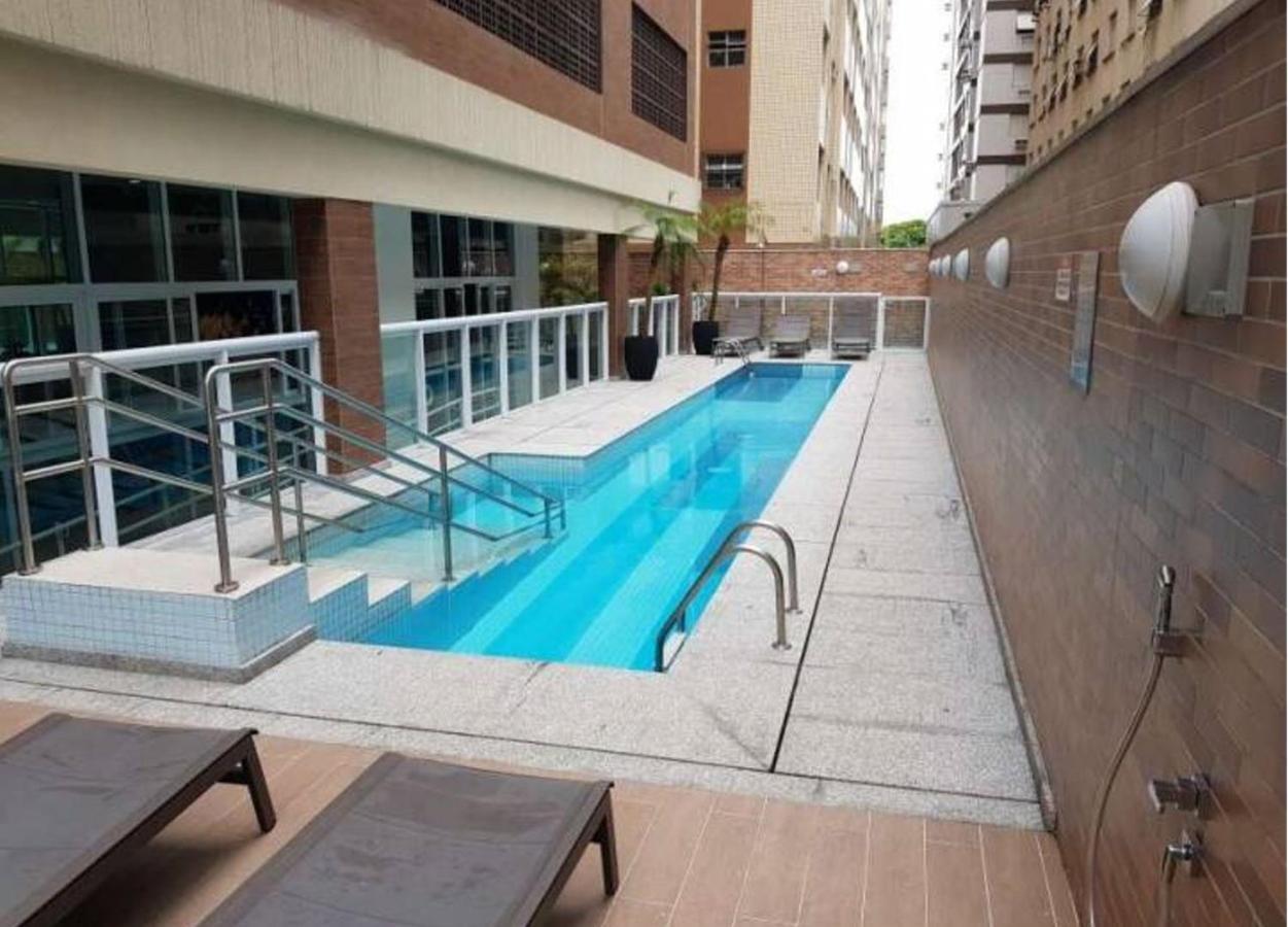 Apartamento Apto Top Com Vista Pro Mar Em Condomínio Completo Em Frente à Praia! Santos (Sao Paulo)